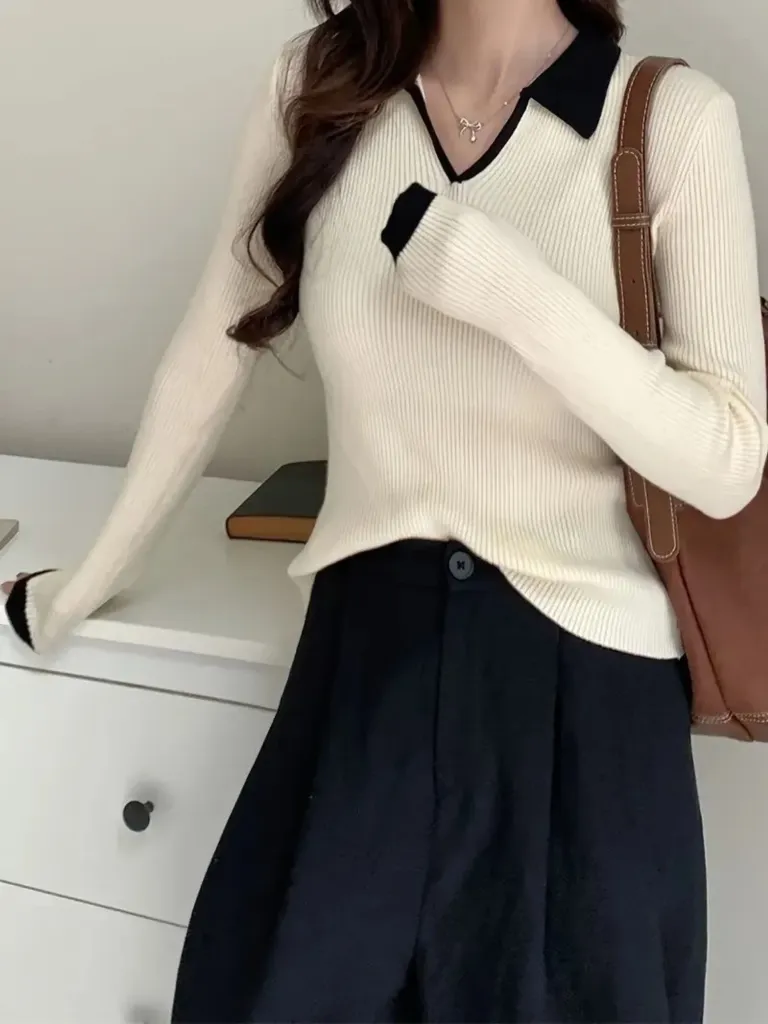 VIROX Common Casual Regular Sleeves Solid Women Beige Top
