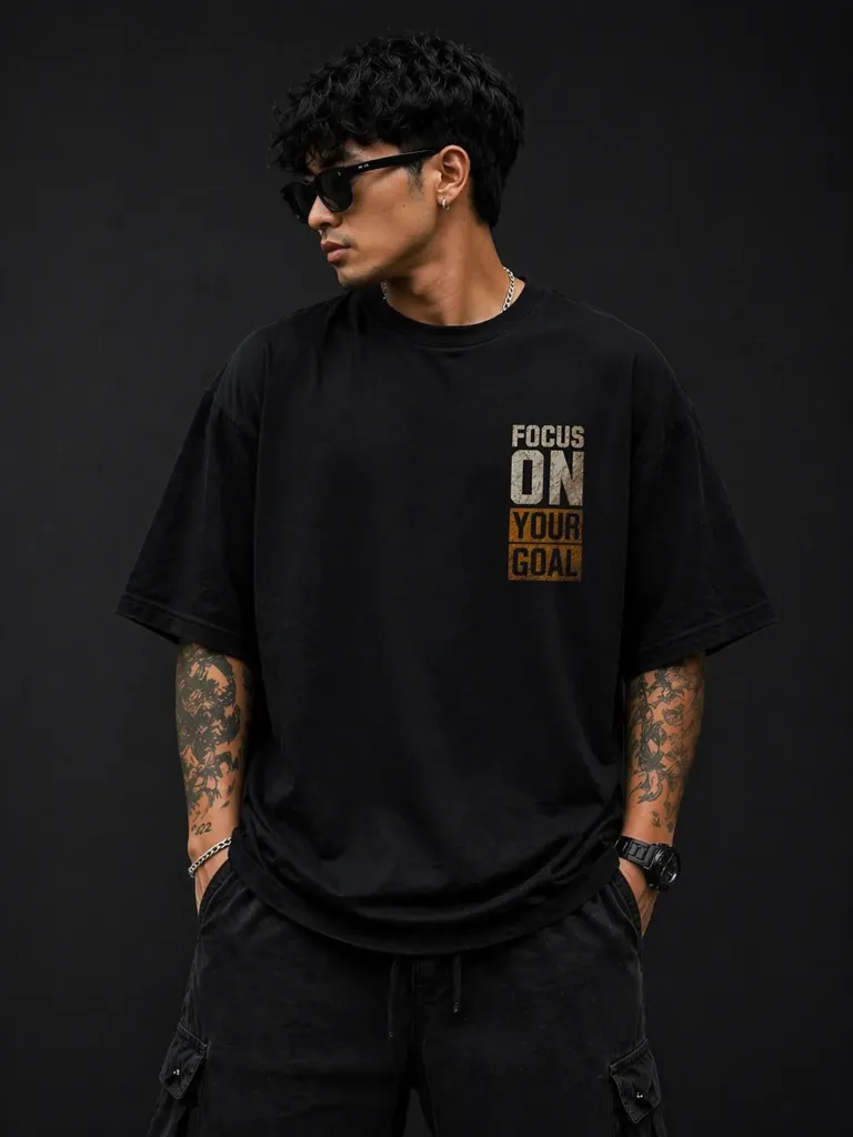 premium over sized tee